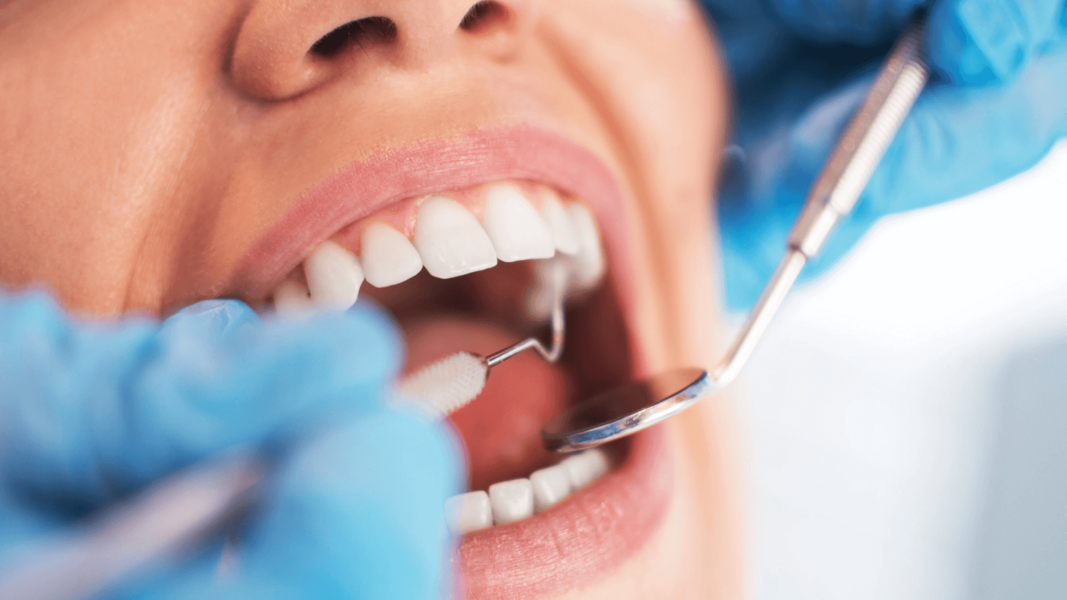 woman at dentist